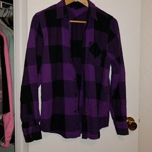 StraightFaded Plaid Flannel